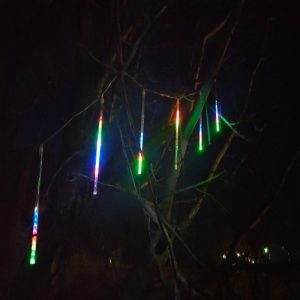 Kolorowe diody LED - Padający śnieg photo review
